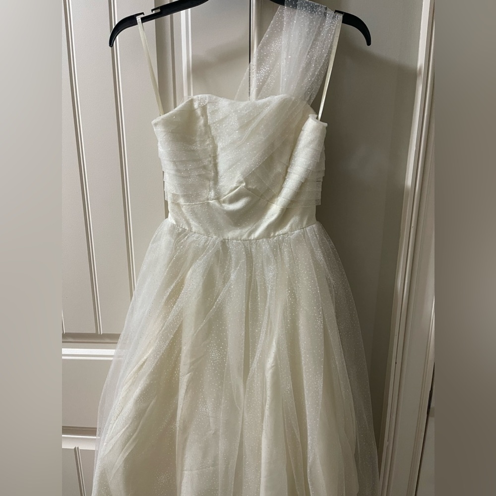 Unique Vintage formal/prom dress ivory